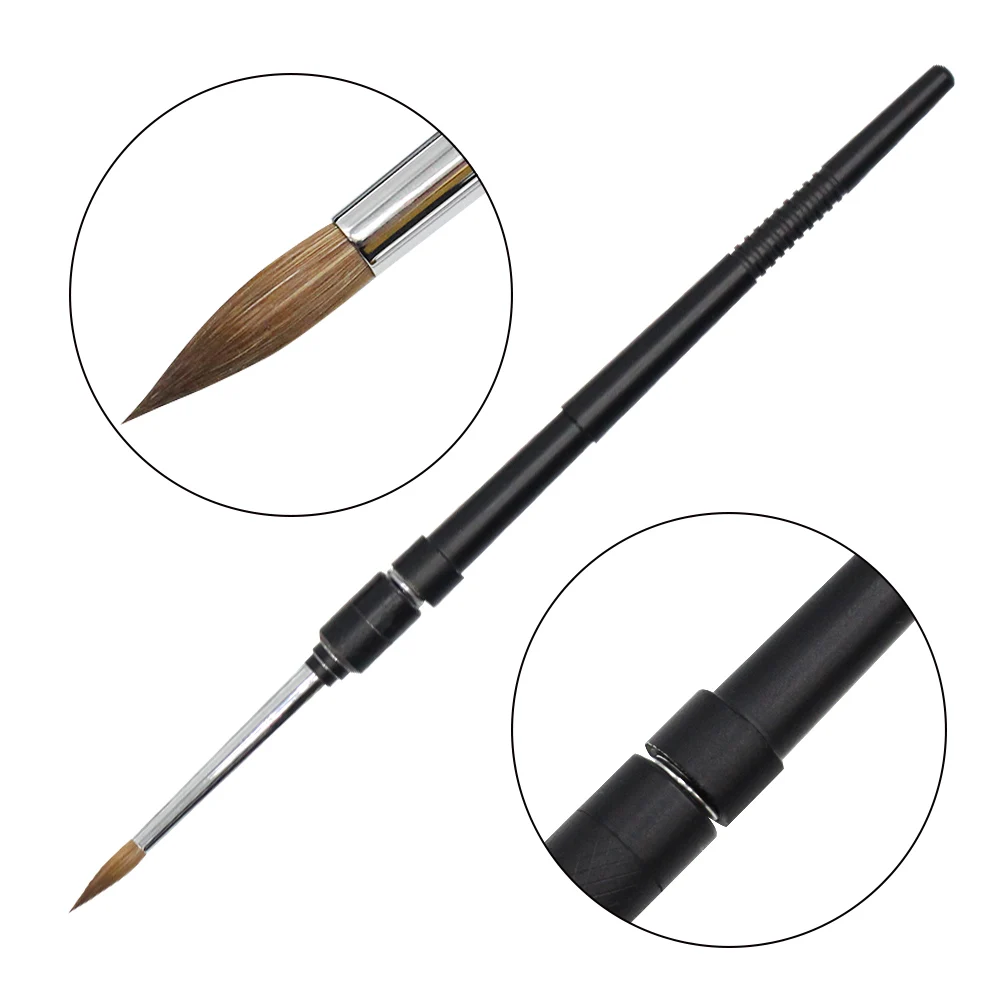 Оценочный новый дизайн, стоматологическая фарфоровая керамическая эрминовая щетка, Набор ручек, стоматологическое лабораторное оборудование, керамическая зубная щетка