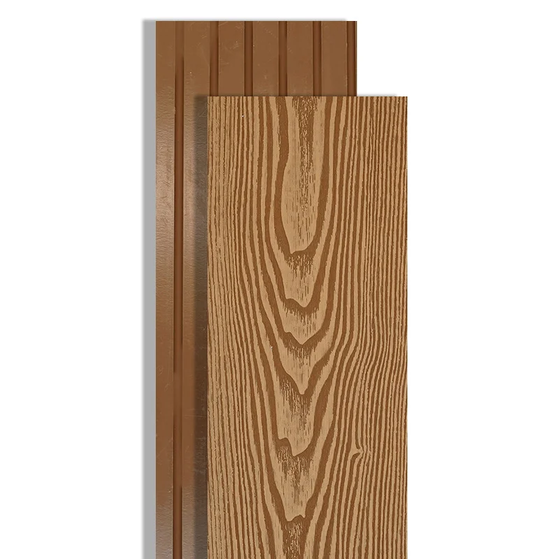 3D Wood Grain WPC Decking High Quality Exterior Wood Plastic Composite Decking For Garden Flooring Decoration