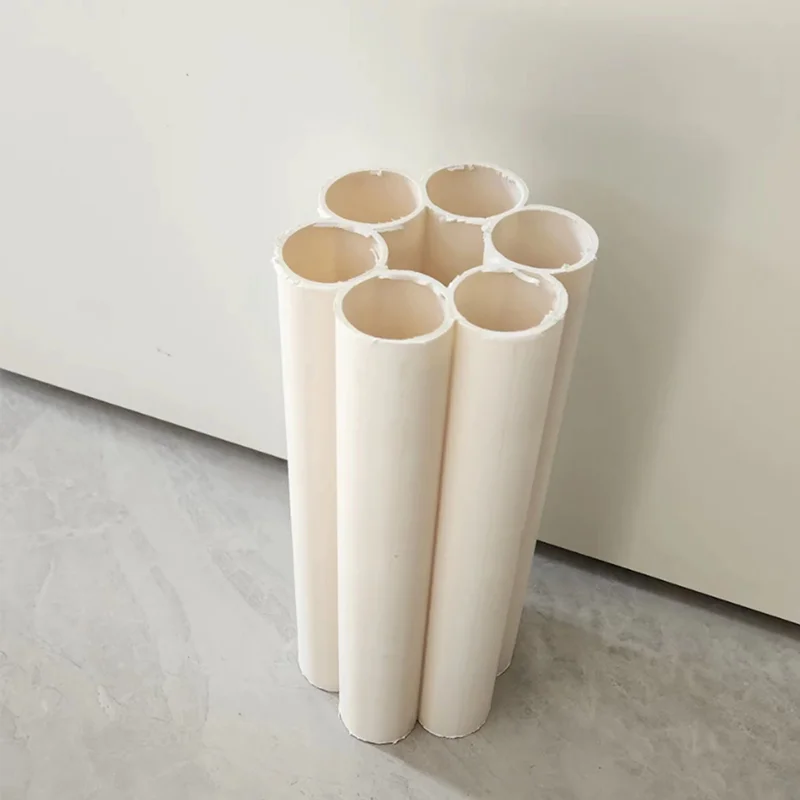 Standard 10mm PVC Conduit Pipe Seven-Hole Plum Blossom Insulation Electrical Plastic Tube Water Irrigation Custom Moulding OEM