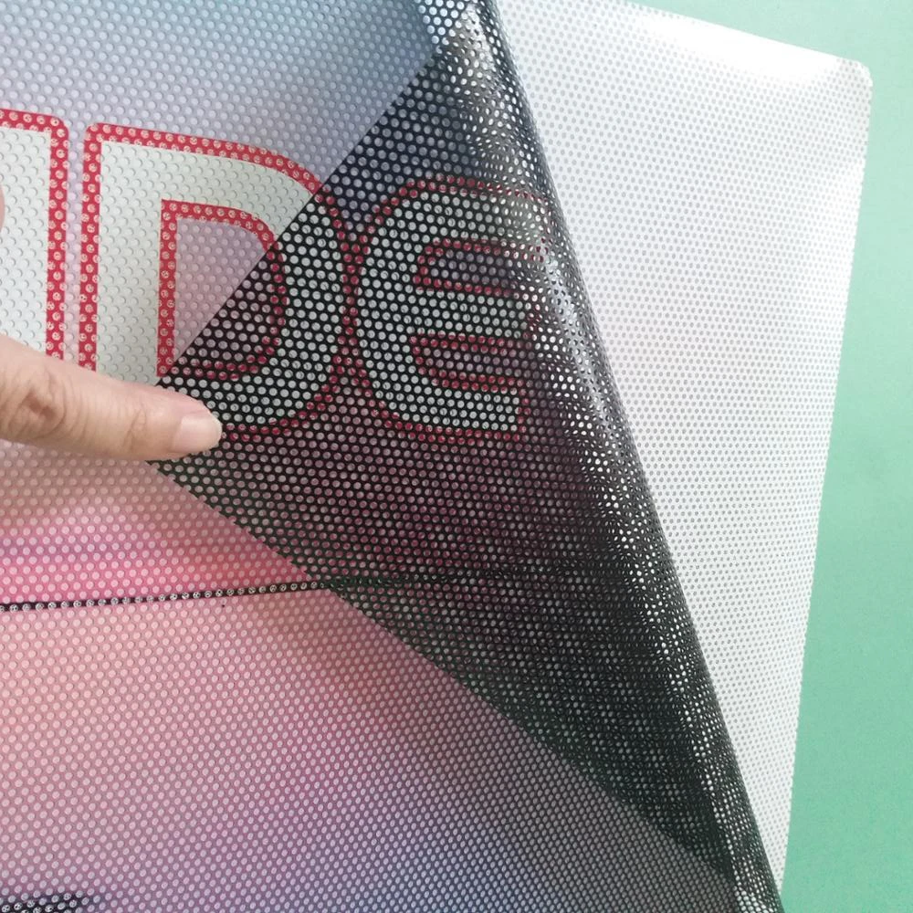 Customised Large Logo Sign Window Self Adhesive One Way Vision Sticker