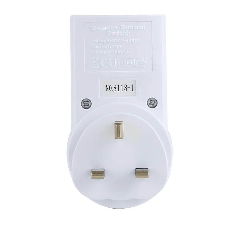 Remote Control Socket With UK Standard Smart Plug Socket