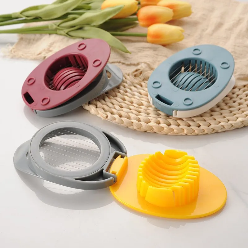 Amazon Hot Sale New Trending Products Eco-friendly Bpa-free Creative Kitchen Gadgets Household Manual Egg Cutter