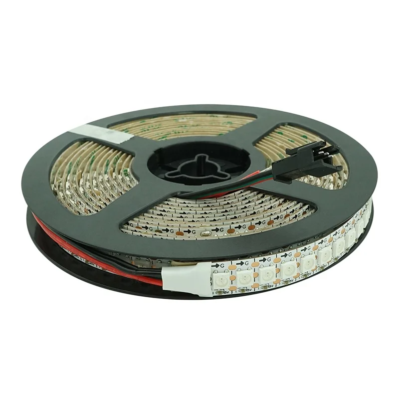 5V Rgb 144LED Remote Adapter WS2812B WS2812 2813 2815 Programmable Full Color Flexible LED Light Strip