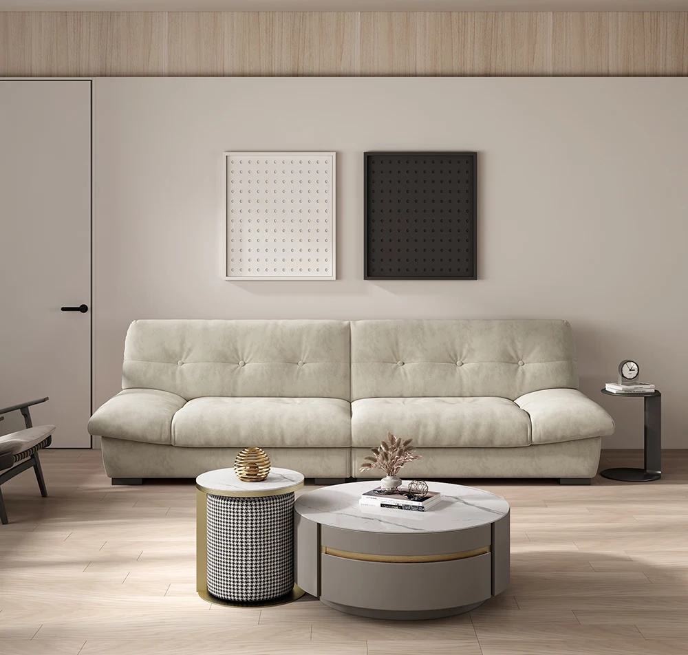 could shape 4 seaters pink white coffee green Nordic velvet fabric soft living room sofas