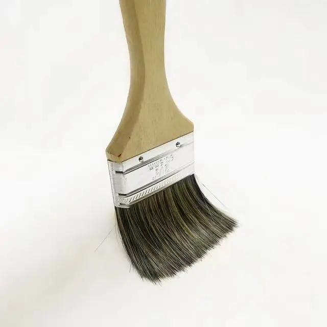 Factory direct supply paint brush black brush 1 inch 2 inch 3 inch 4 inch