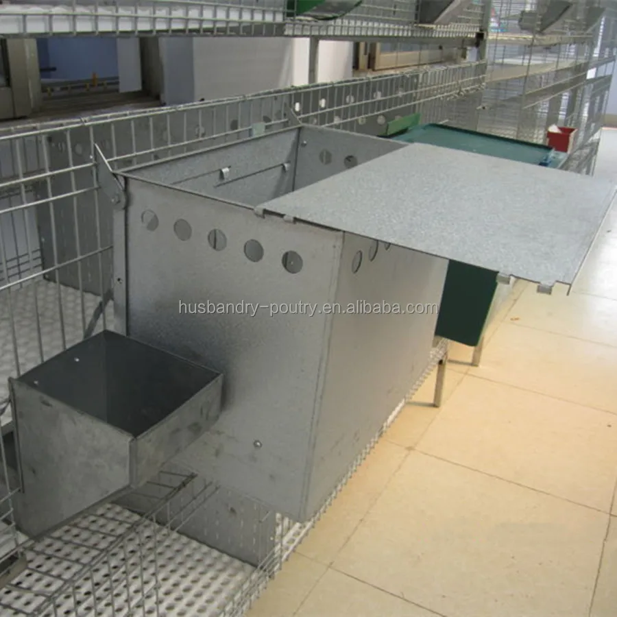 rabbit nest box of hot galvanized breeding rabbit cage