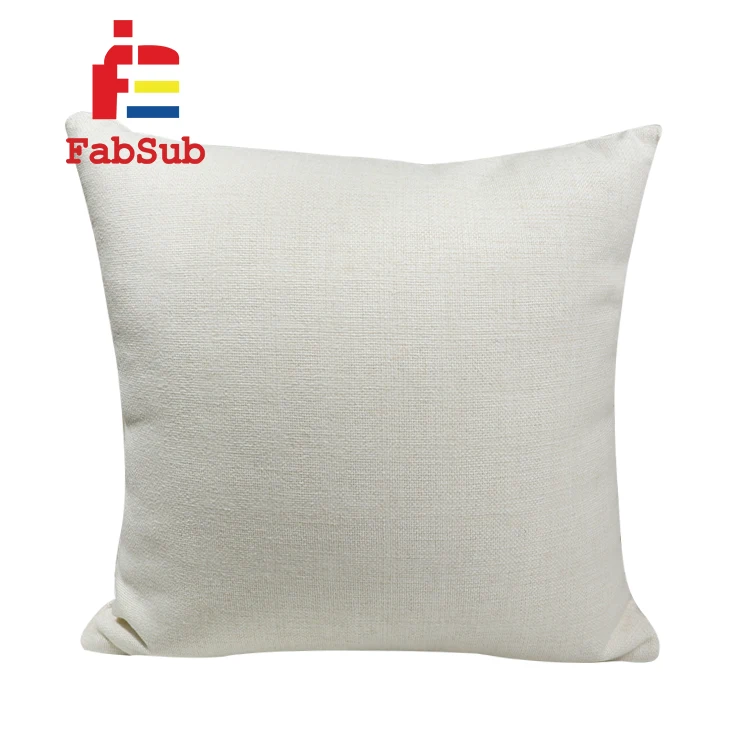High Quality Sublimation Linen Blanks Pillow Cover 40X40cm Home Decoration Sublimation Pillow Cases for Custom Printing