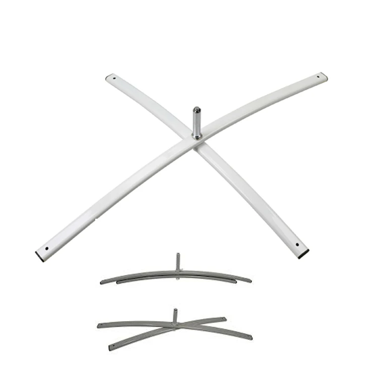 Wholesale Feather Teardrop Rectangle Aluminum Fiberglass Flag Pole Cross Water Bag Beach Flag Base