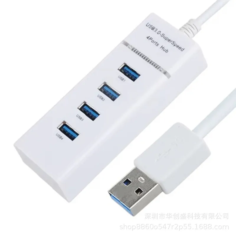 
High Speed USB 3.0 stable transmission 1 in 4 out USB 3.0 Hub 4 Port USB Hub Splitter adapter 