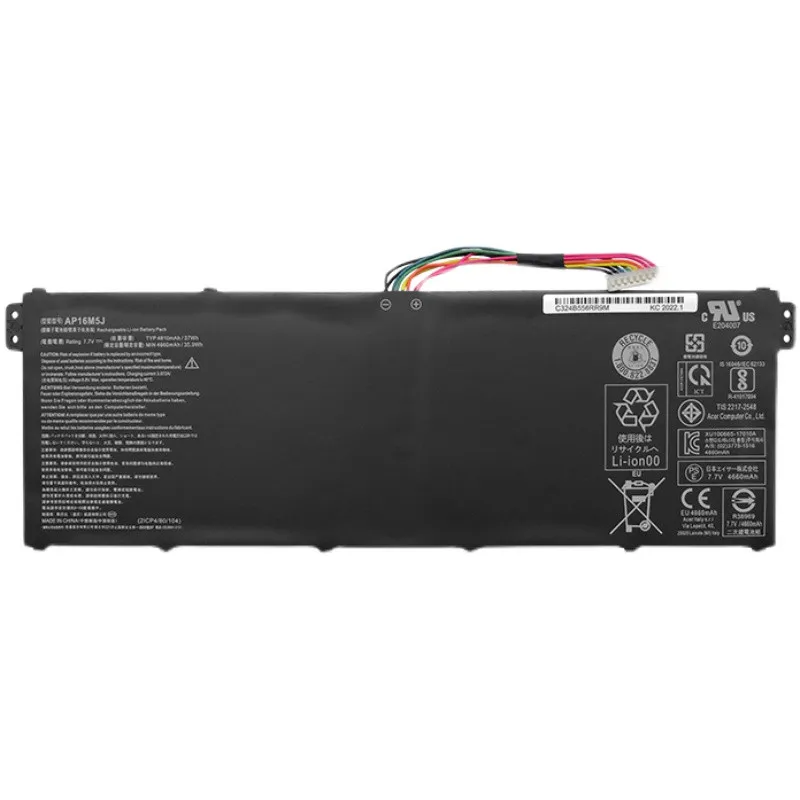 AP16M5J ноутбук батарея оригинал для Acer Aspire 1 A114-31 серии 7 V 37WH литиевая ноутбука батареи