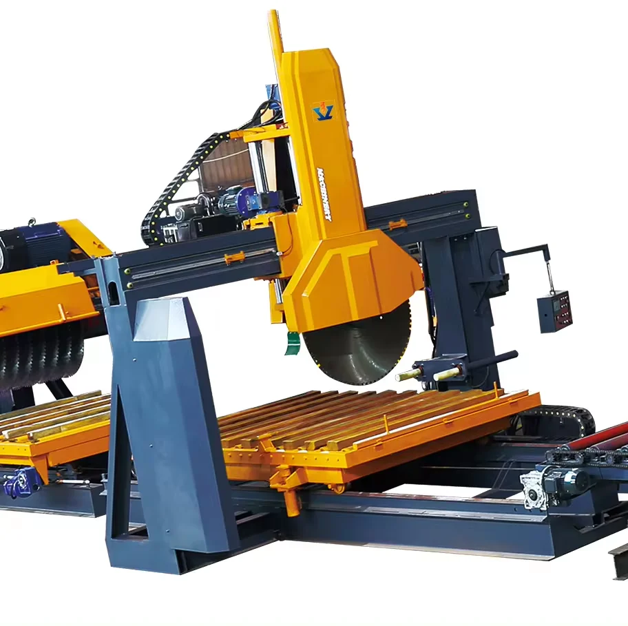 Computerized Control Stone Marble Granite Monoblock Second 5 Axis Bridge Saw Cutting Machine