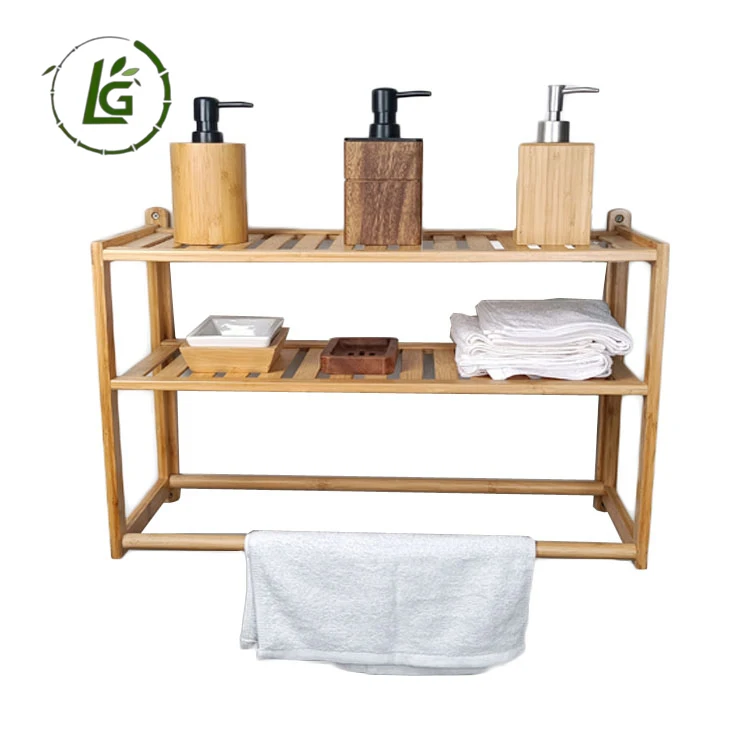 Legend ODM/OEM Wholesale bathroom accessories organizer commodity bath shelf shower rack caddy ladder bamboo bathroom shelves