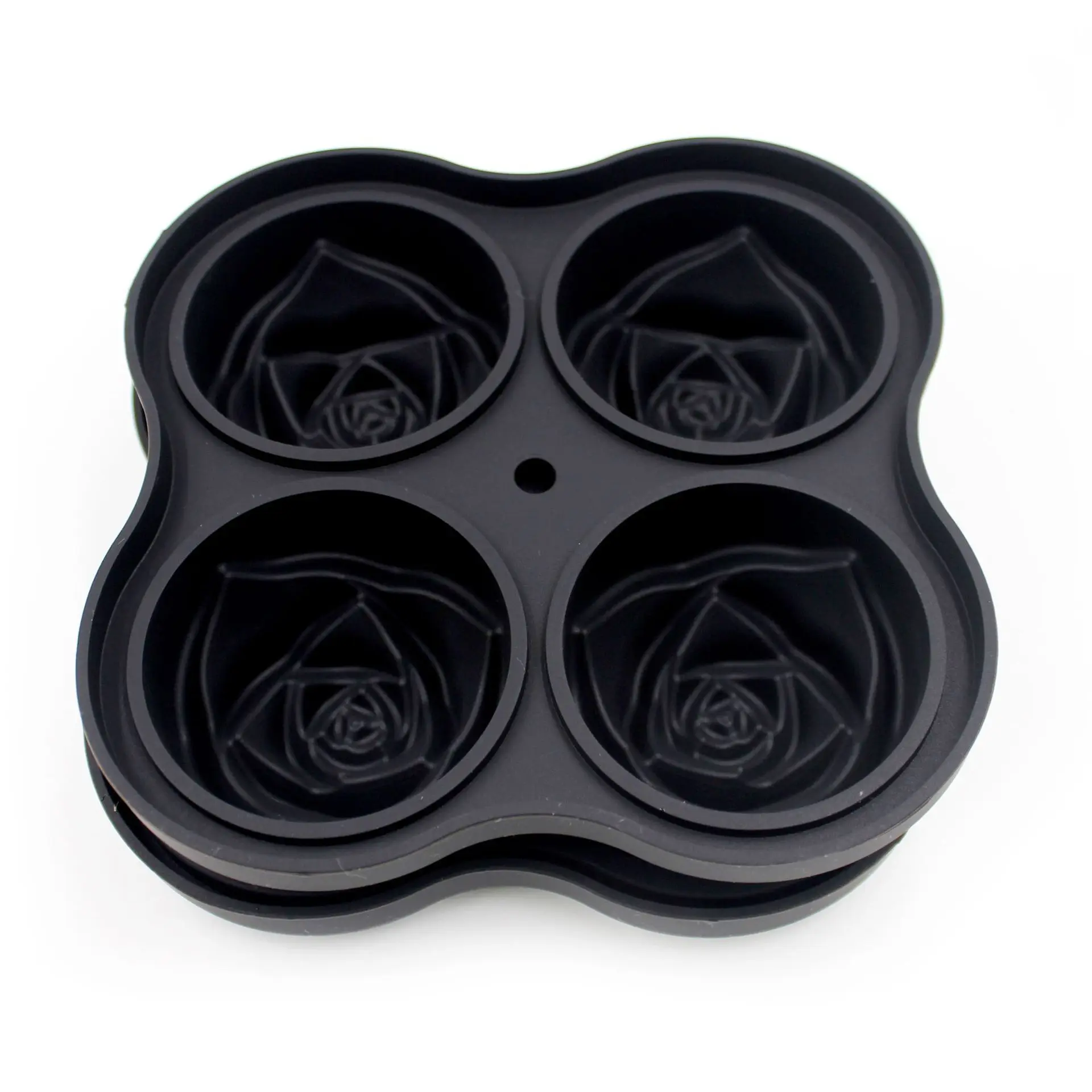 2022 Amazon Hot Selling Trending Products Rose Ice Ball Mould Silicone Ice Ball Maker Ice Cube Tray