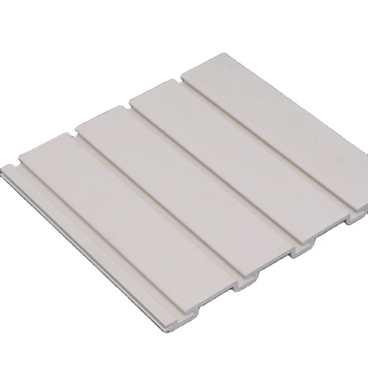 High quality Slat wall and wall hanging  PVC vinyl board water proof for tools with multi color