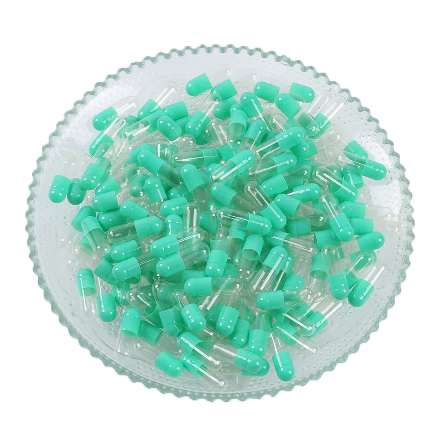 pharmaceutical packaging Quick Dissolving Empty Hard Gelatin Capsules clear