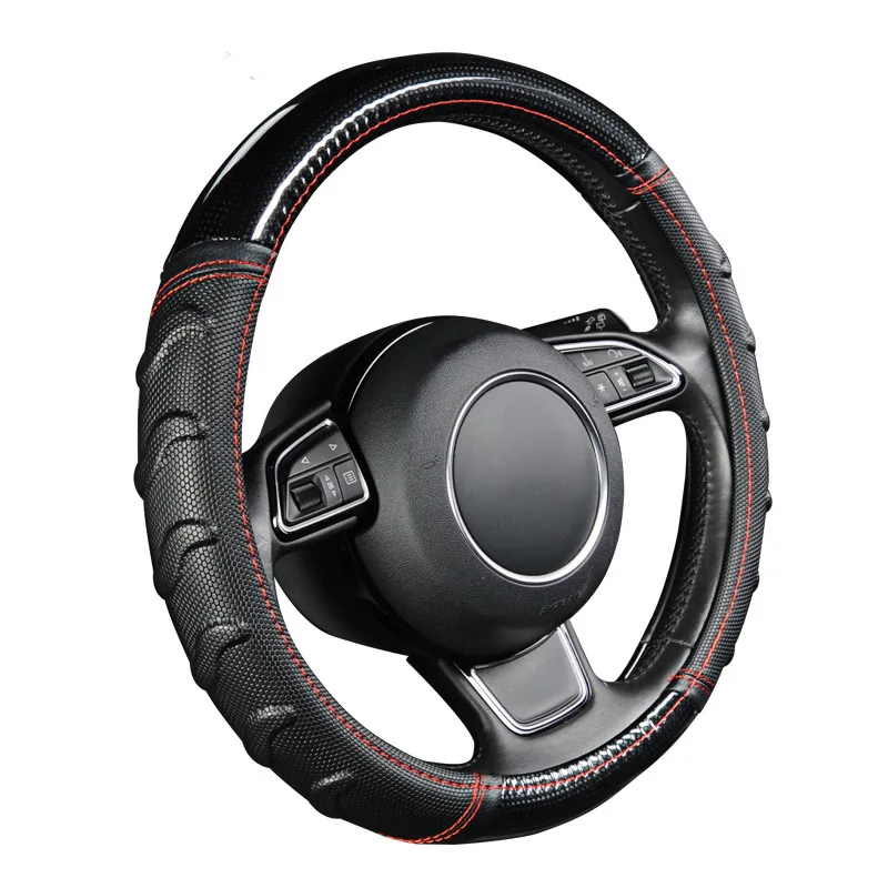 Steering wheel cover carbon fiber 38cm