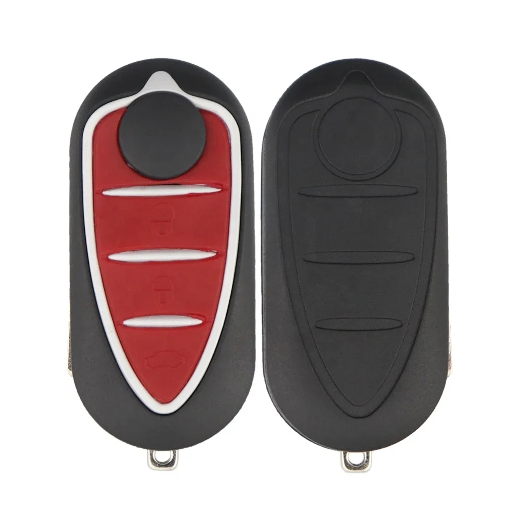 High Quality 2008-2016  Flip Remote Key for Alfa Romeo  Auto Key  with 3 Button  433MHZ DELPHI System LTQF12AM433TX