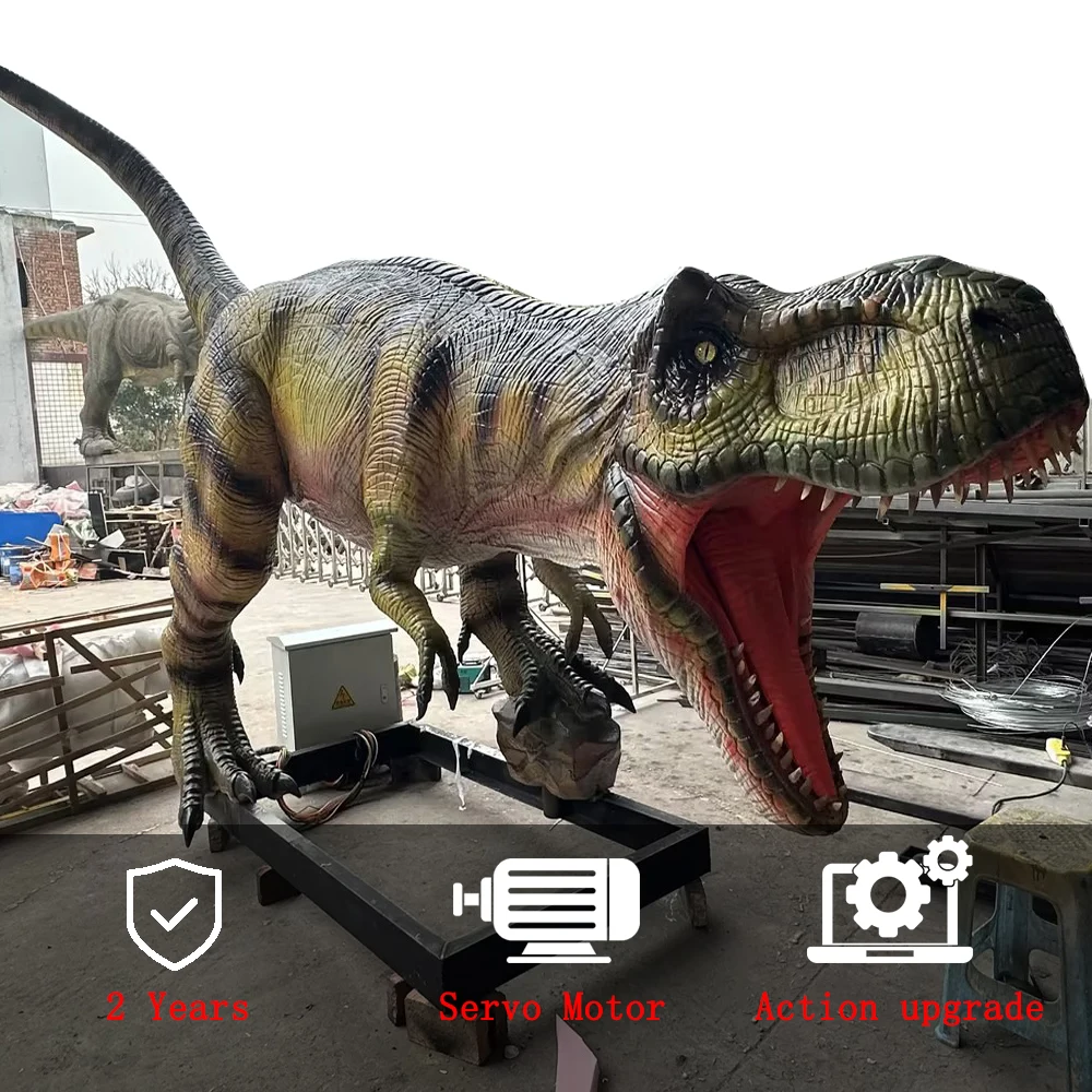 Dinosaure jurassic park world parque dos animatronic dinossauro gigante dinozaur