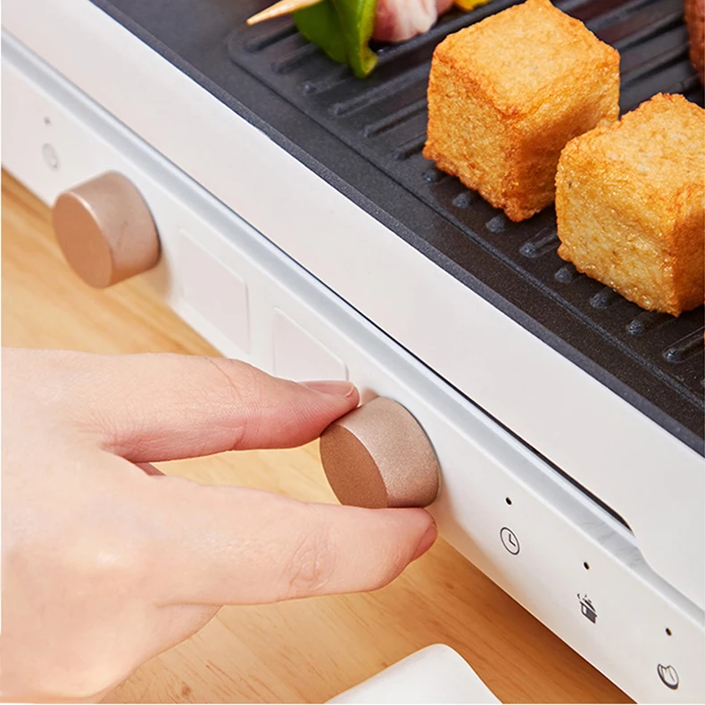 Горячий горшок teppanyaki гриль для горячего молока ручка с сенсорным управлением дизайн 8 уровней выбор многофункциональная двойная горелка индукционная