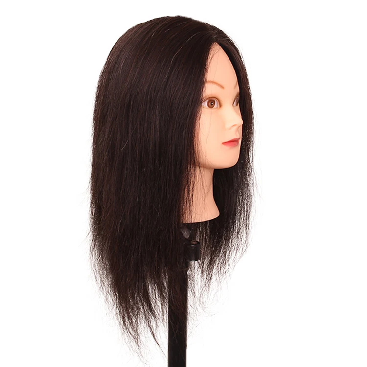 
2020 hot sell wholesale mannequin heads with hair,Special for hair salon human hair cut training head 