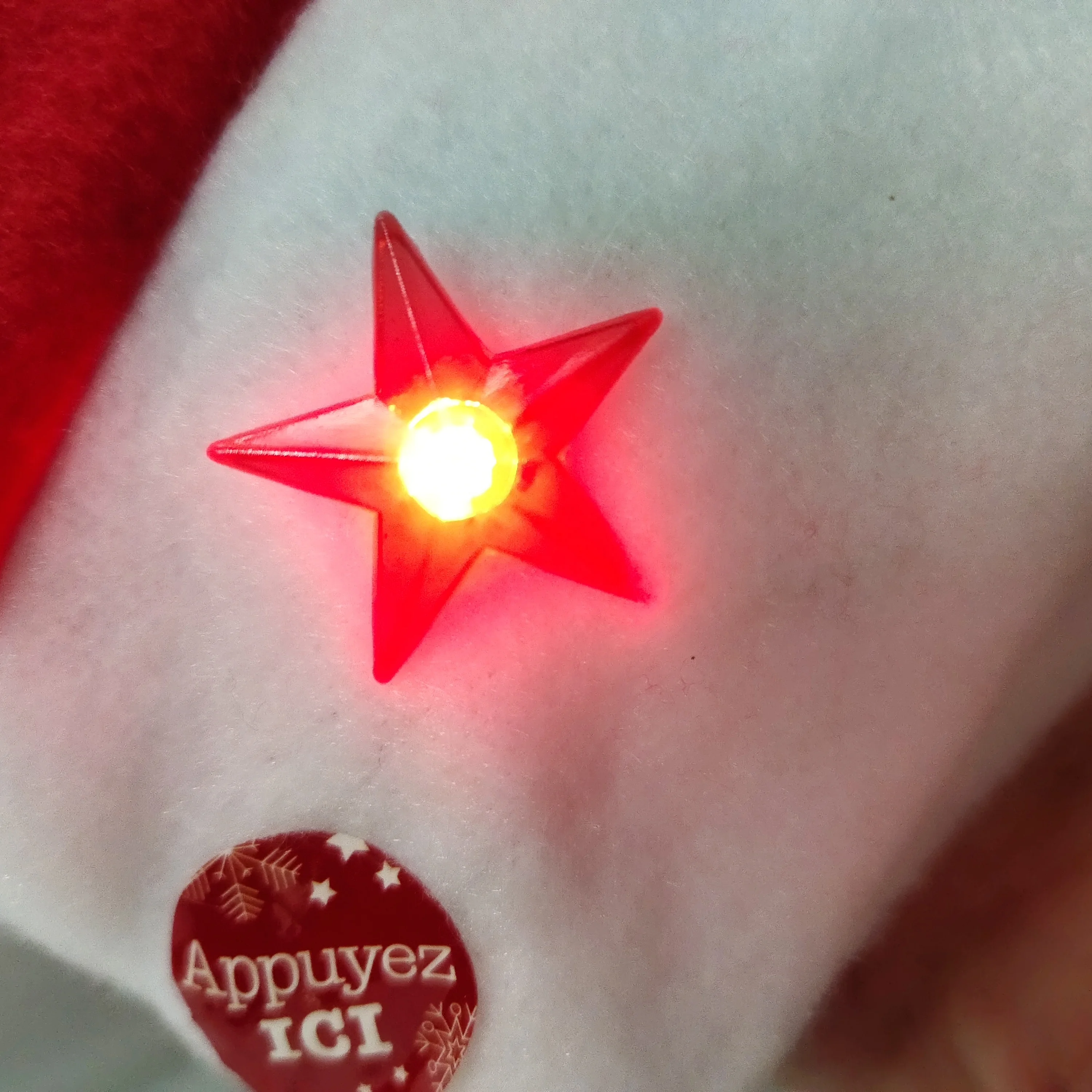 SJ0421 светодиодные рождественские шапки взрослые детские костюмы Головные уборы Санта Клауса Рождественская шапка с красным освещением