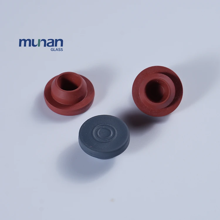 Shandong Munan Good Quality Various  Rubber Stopper  For Glass Vials