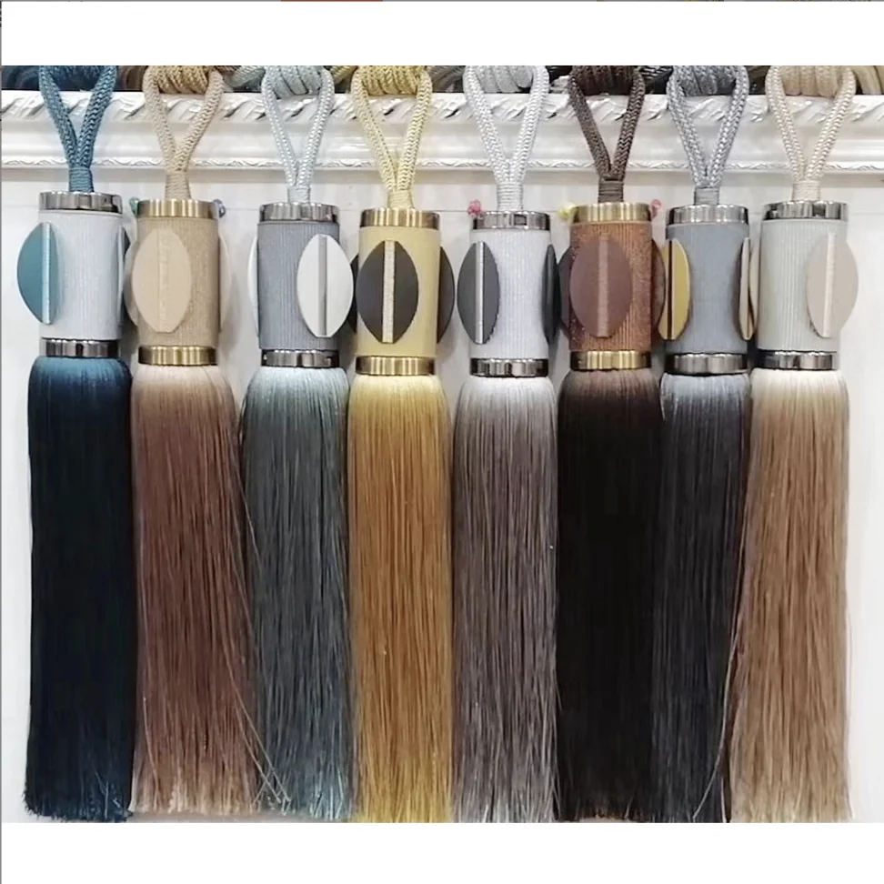 Home decoration big tassel holdback Luxury style for curtain buckle Easy Installation