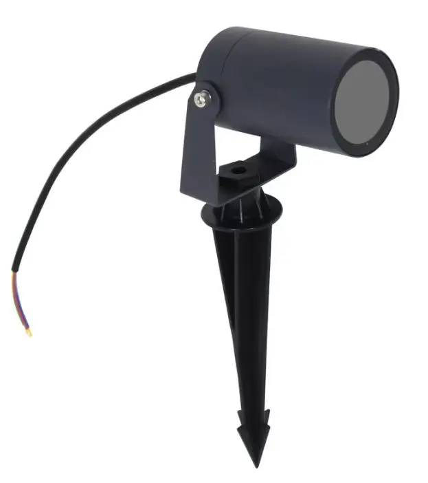 Best economic MR16 GU10 GU5.3  led garden spike light IP65 die casting aluminum led housing