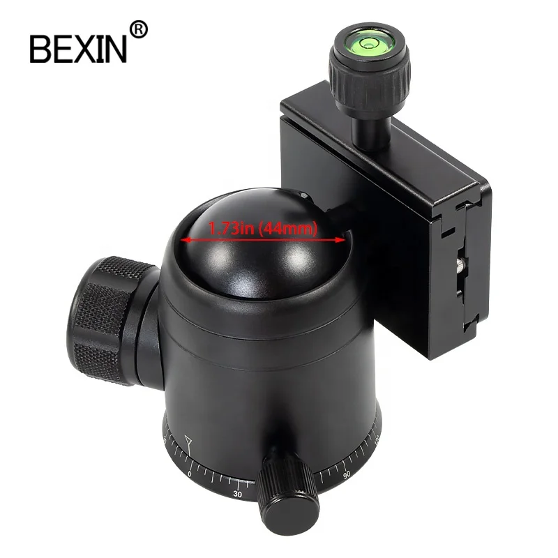 BEXIN Professional Stabilizer Gimbal Tripod Head 360 Degrees Rotatable Panoramic ball head with Plate for DSLR Video Cameras
