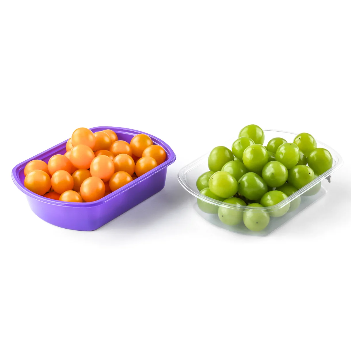 Custom Disposable Plastic Food tray Pastry fruit vegetable Tray  PET Tray