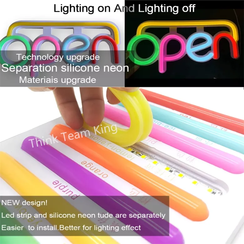 The latest fashion of 2nd generation 12V 8*10mm Led Strip Silicone Tube Separated  Flex Neon Light