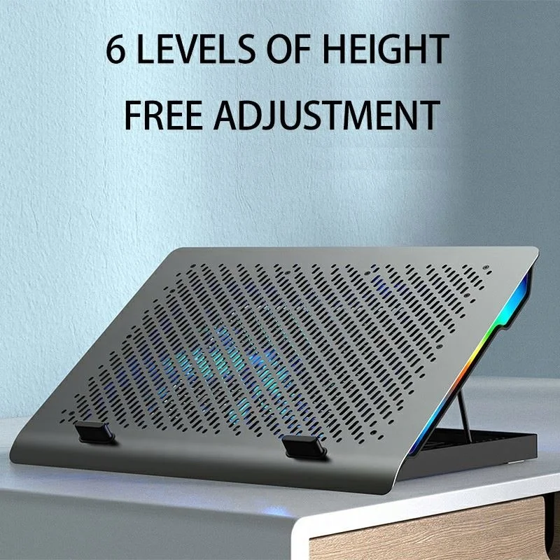 Прямая продажа с фабрики Rgb охлаждающая подставка для ноутбука кулер подходит 11 ~ 17 3