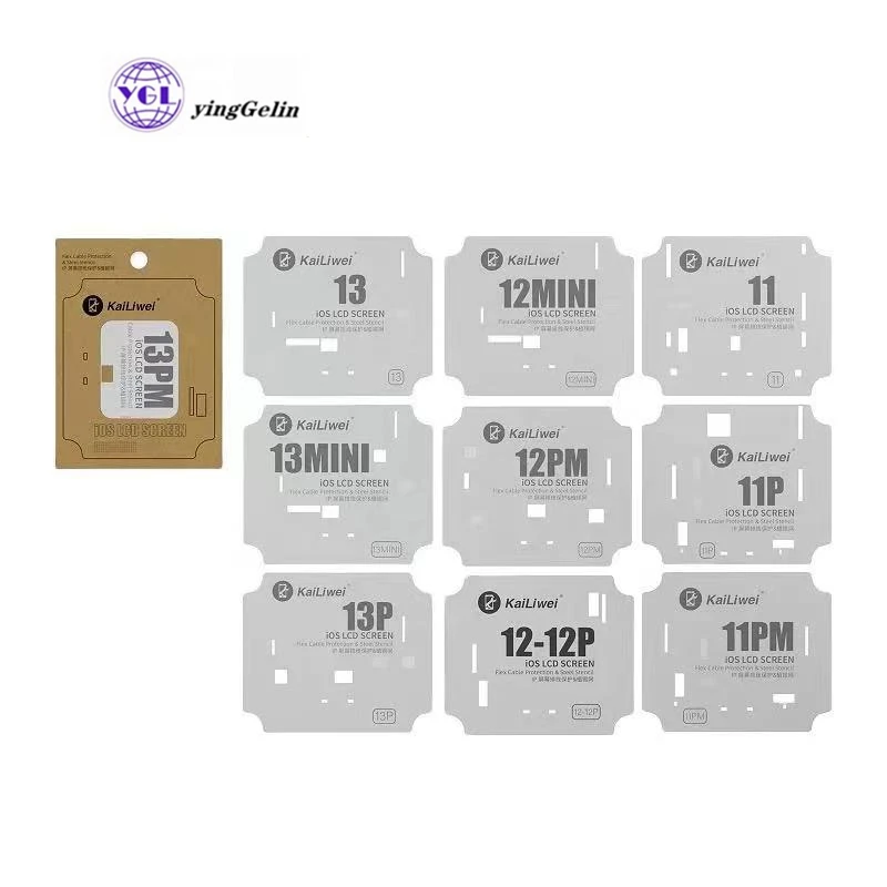 Kailiwei BGA трафарет для iphone11-13Promax реболлинга пластина расположение Магнитная платформа законсервированное растение чистая шаблон