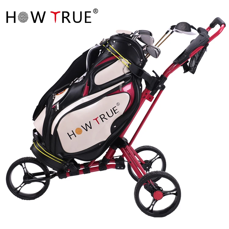 
Hot Selling Manual Chinese Simple Golf Hand Push Trolley 