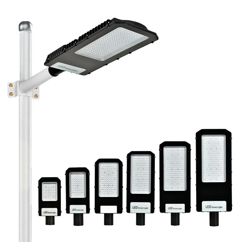 Outdoor lighting road lamp die casting Aluminum housing 5 years guarantee heavy heat sink with lens tempered glass street light