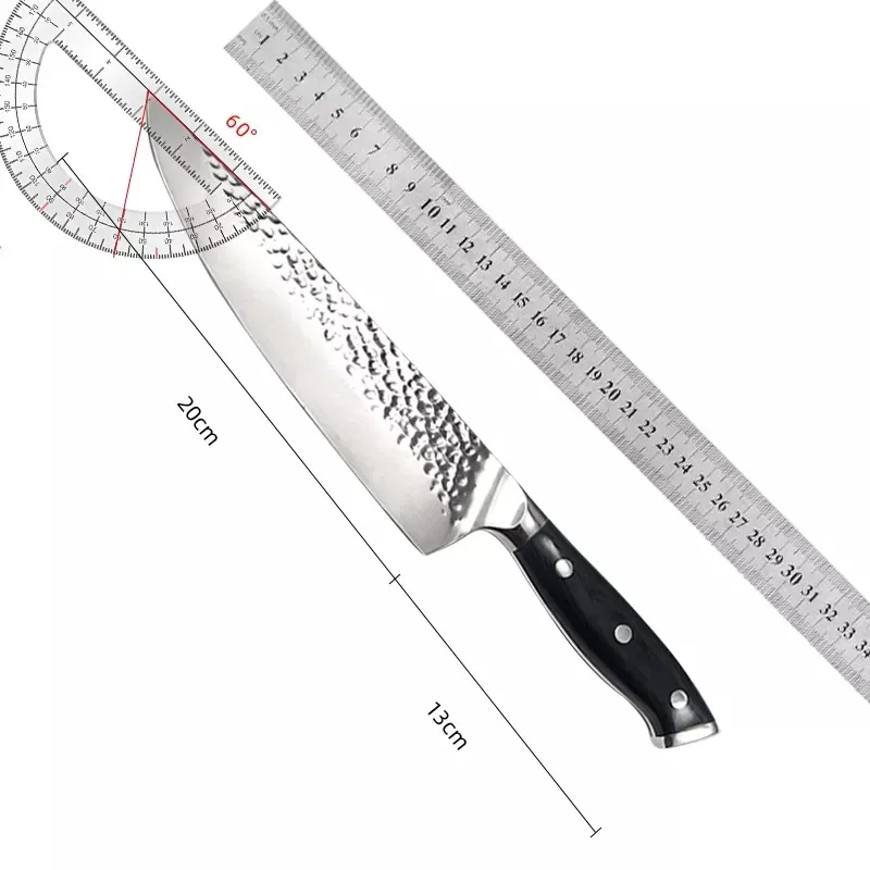 wholesale Stainless Steel utensils Wood Handle Kitchenware Knife kitchen knife Forged Chef Knife