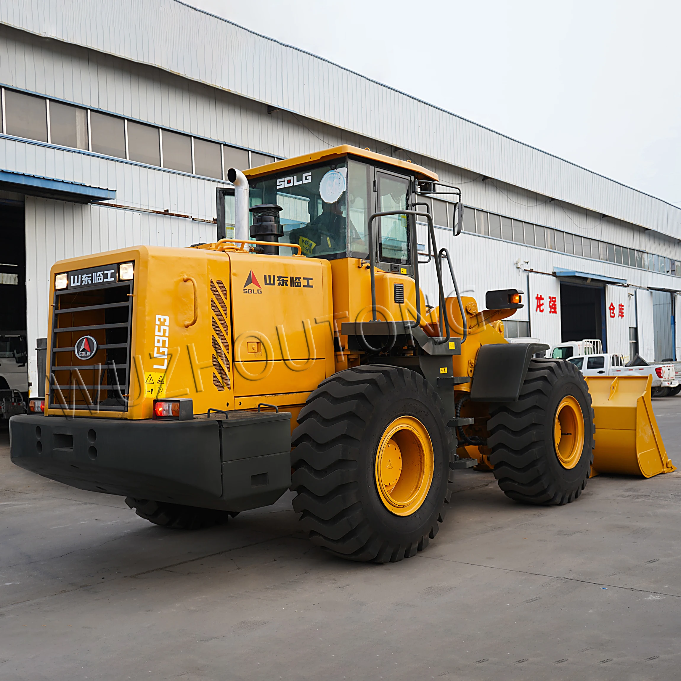SECONDHAND SDLG 958 Wheel Loader with YELLOW engine used wheel loader Factory direct sales