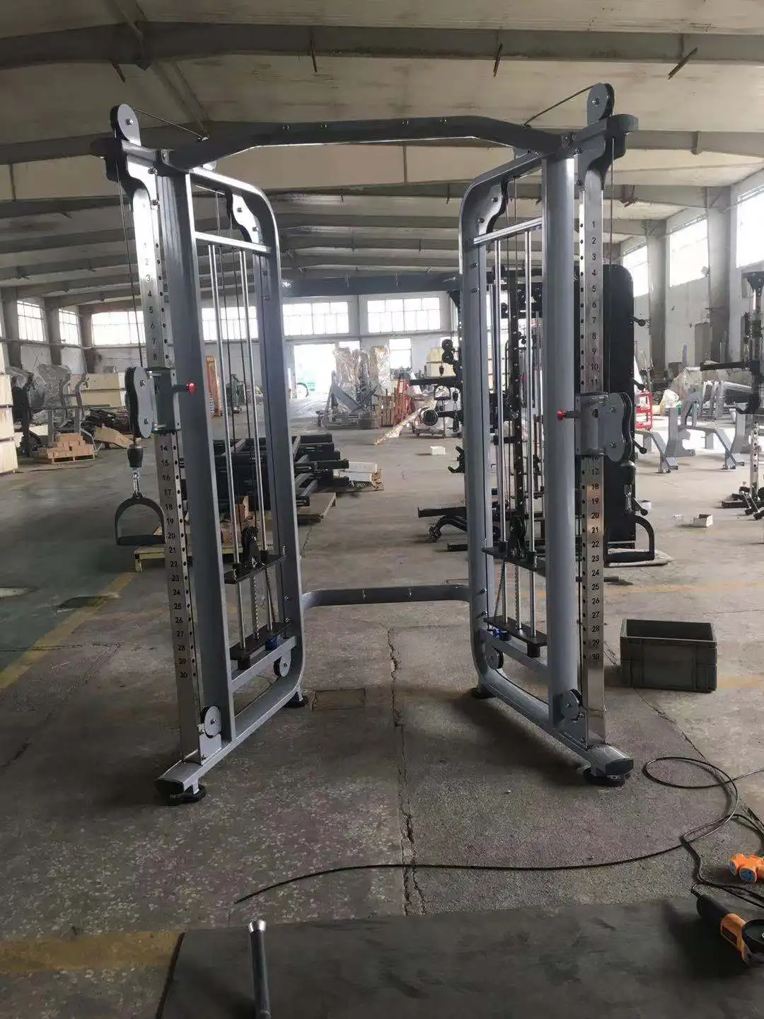 Hot Sale High Quality Fitness Machine Dual Adjustable Pulley Console dual cable-cross multi functional trainer machine