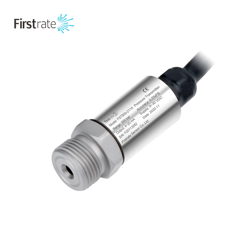 FST800-211A Advanced glass micro-melting technology 4~20mA Gauge pressure sensor