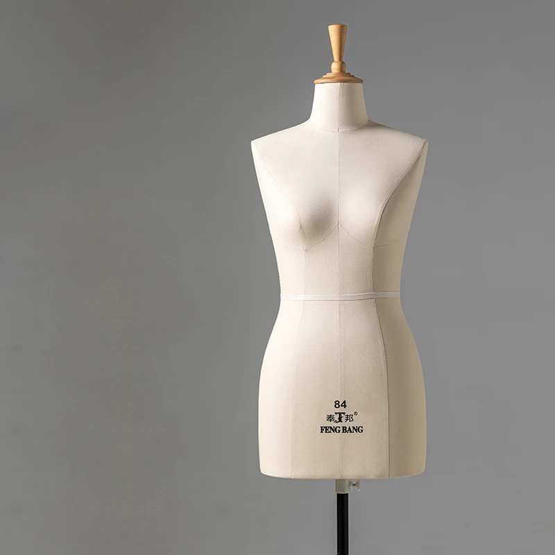 China Soft Dummy Pin Sewing Dummy Female Size Adjustable Dressmakers Woman Half Body Tailor Mannequin for Dressmaker