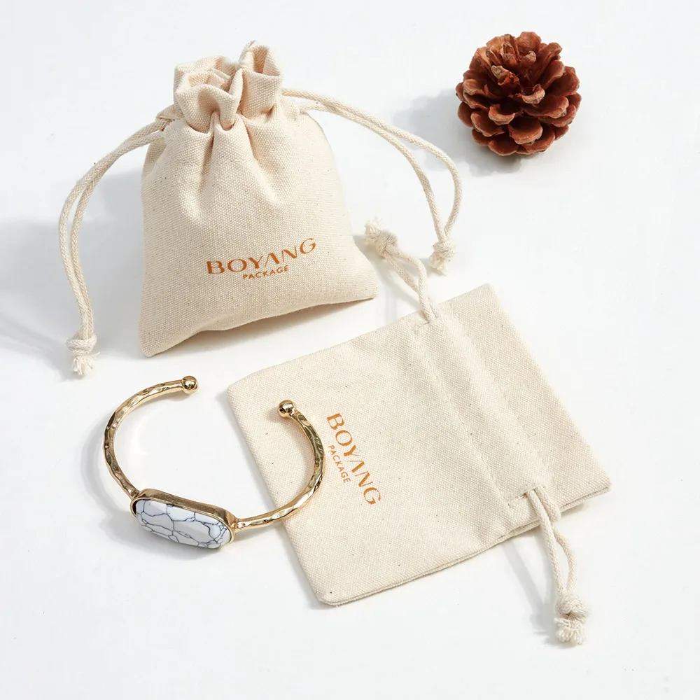 Роскошные ювелирные изделия косметический подарок Упаковка Drawstring хлопок мешок для пыли сумочки
