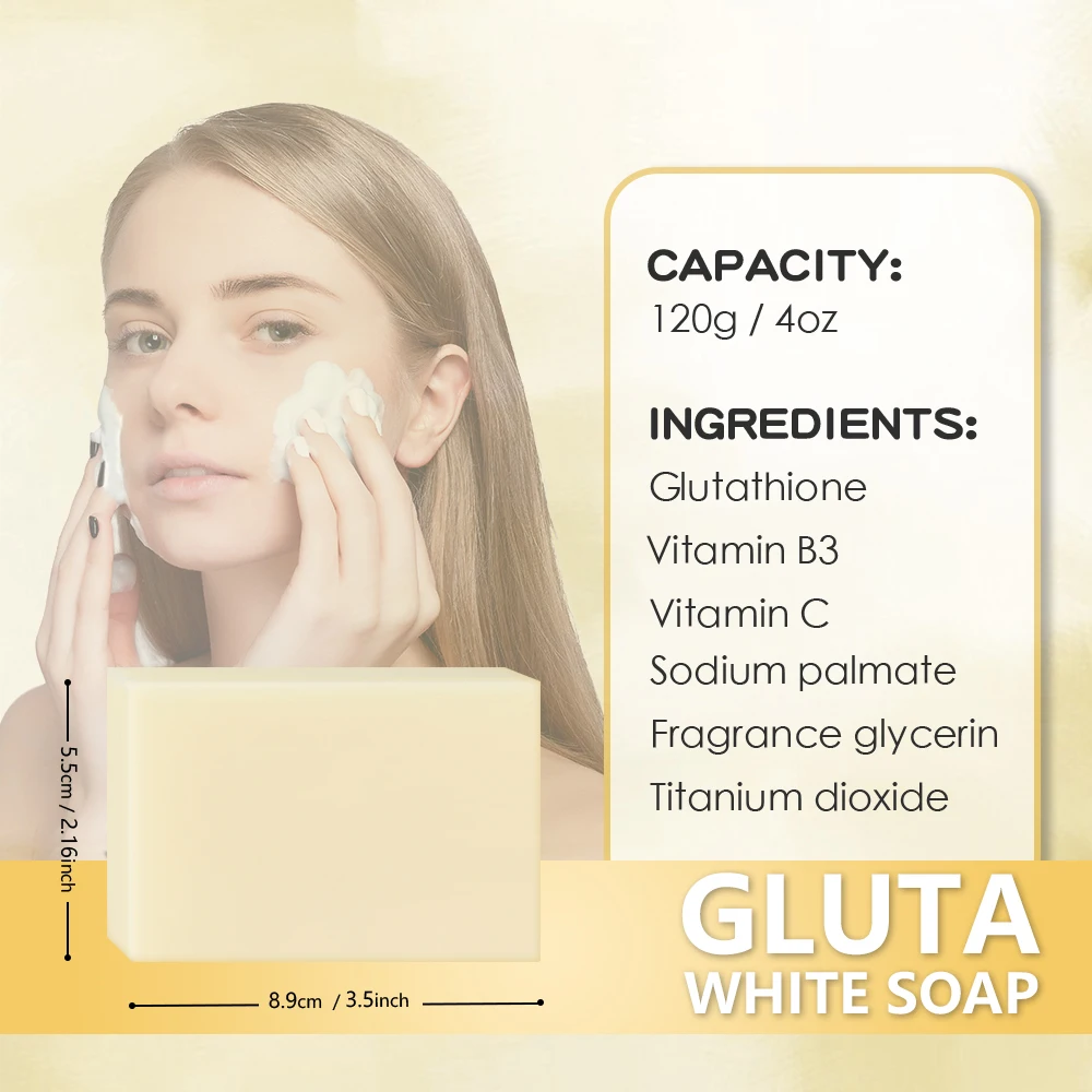 Best Sale Whitening Soap Manufacturer Dark Spot Lightening Gluta Soap Organic Whitening Soap With Gluta