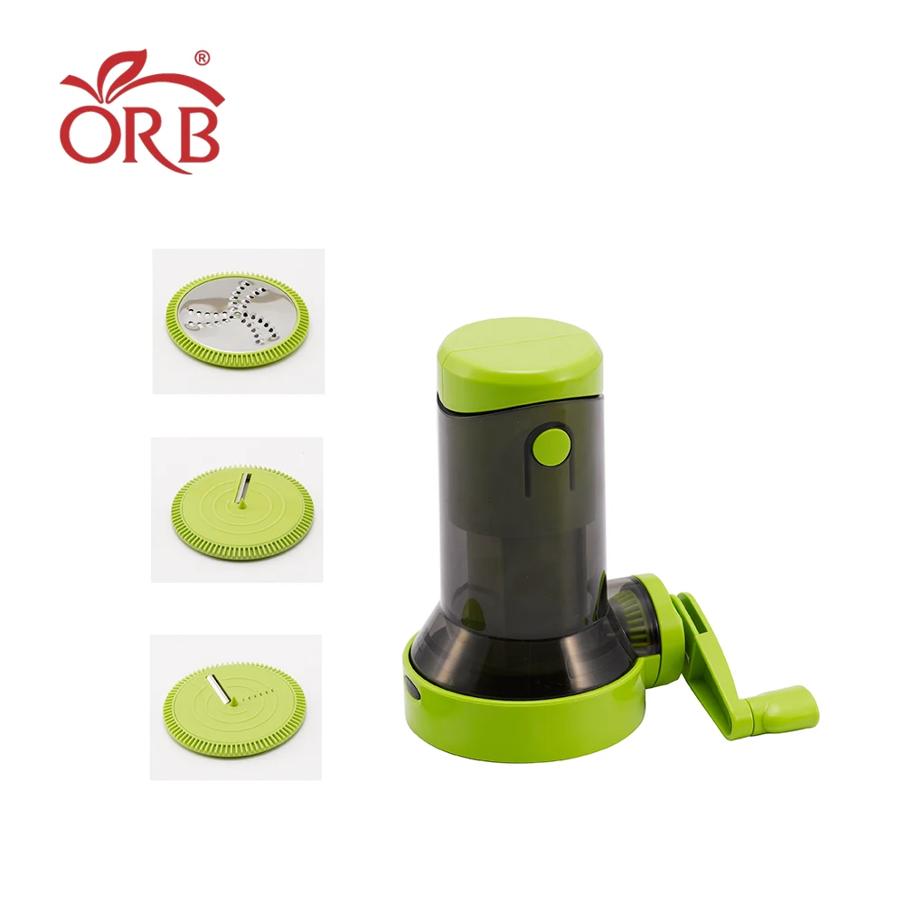 Hand rotary commercial carrot vegetable spiralizer