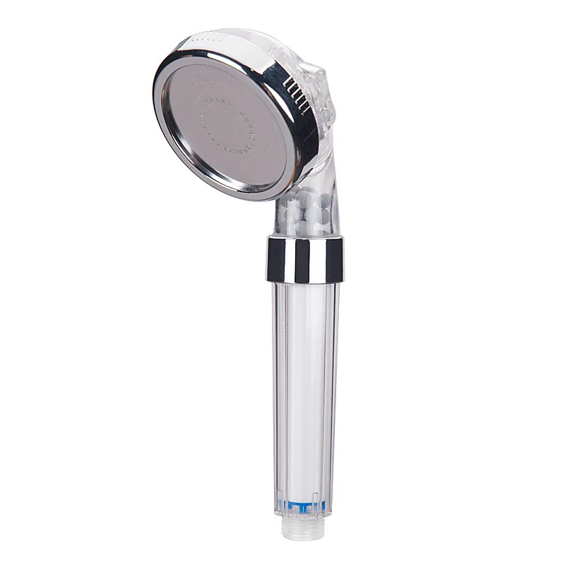 High pressure water saving filter hand shower PP cotton shower filter anion filter shower head