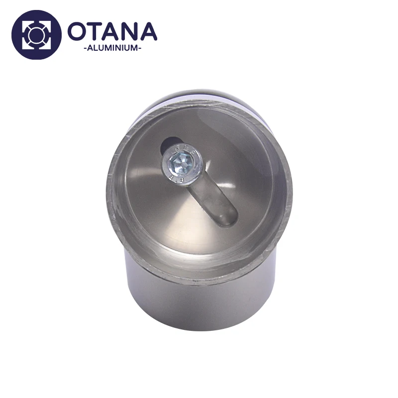 Aluminium handrail connector elbow moving 360 degree turn OH38-1