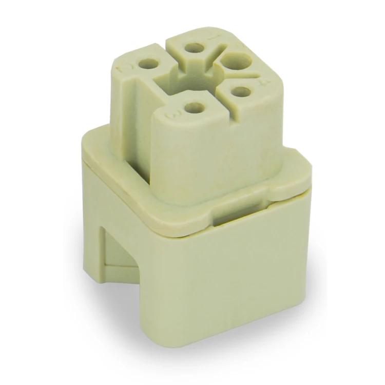 
10A Female and Male HA Series Electric 4 Pin Waterproof Power Contact Connector 