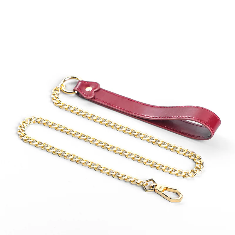 High Quality SM Leather Erotica Set  Alphabet Bondage Collar Handcuffs Other Adult Sex Products