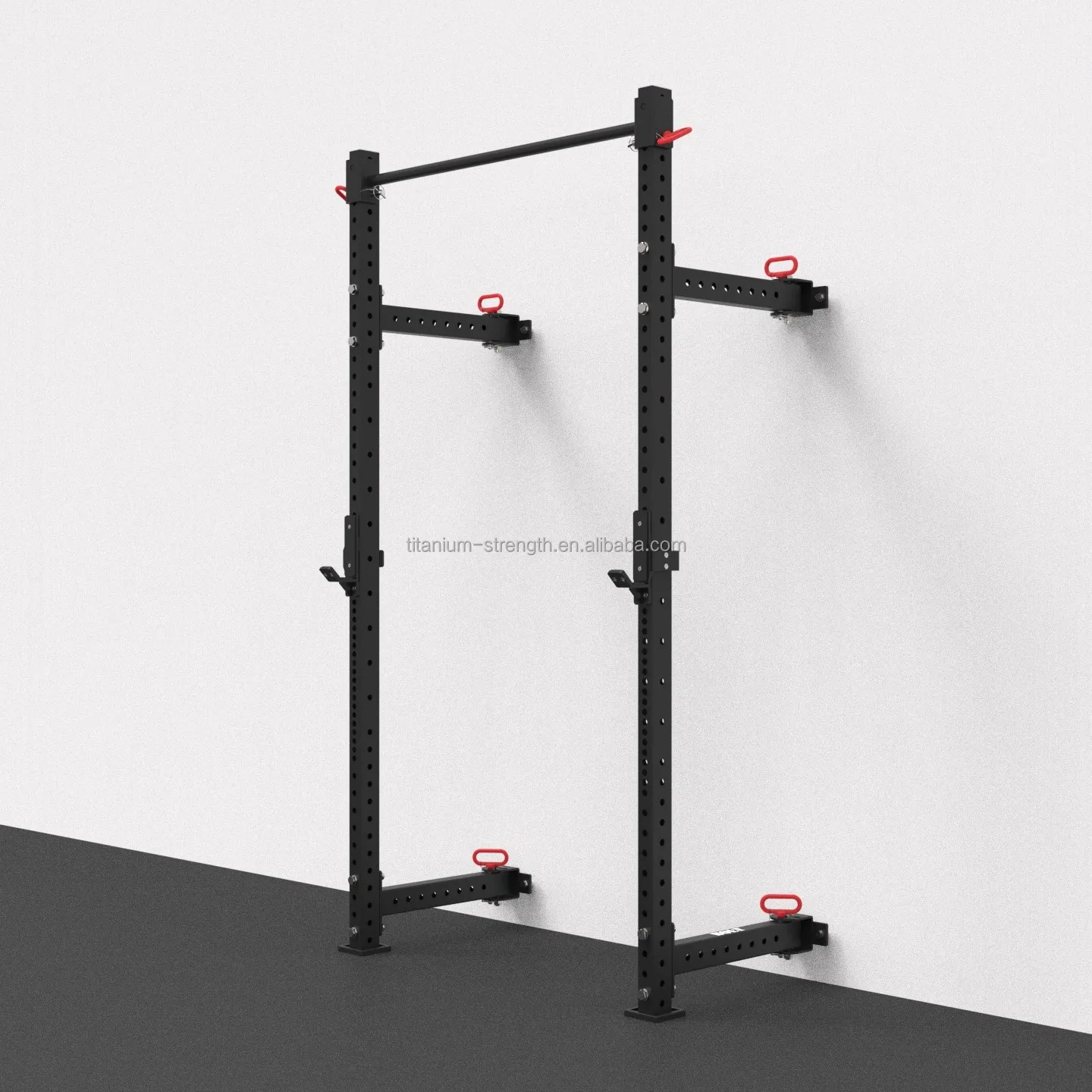 Cross Fit Wall Mounted Folding Multi Functional Trainer Power rack