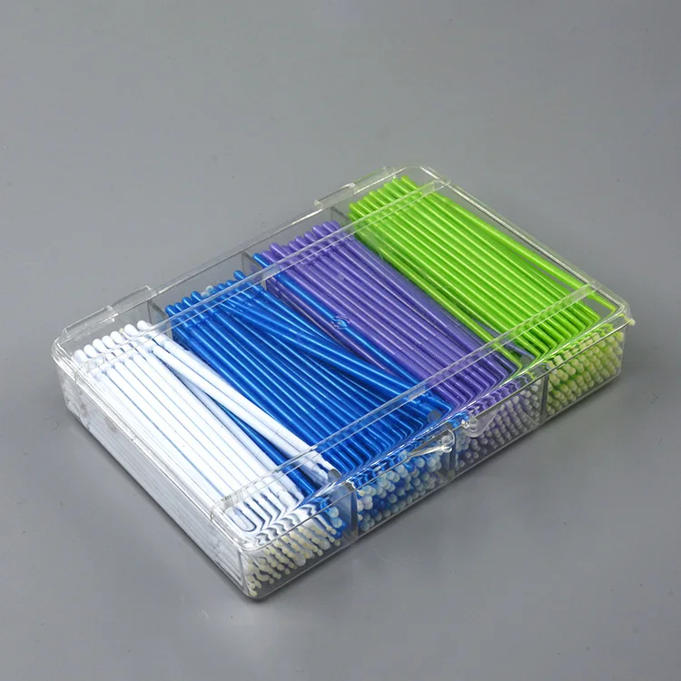 Eyelash Tinting Eyelash Extension brush teeth micro applicator