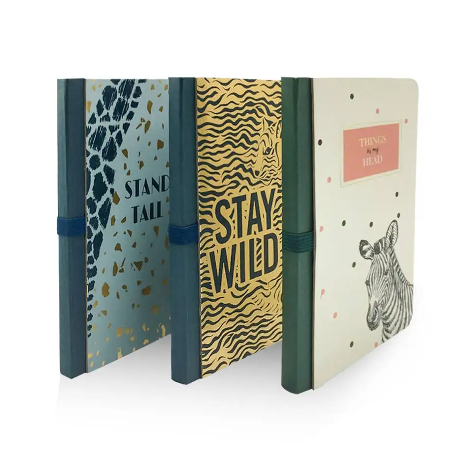 Custom soft cover notepad 2023 Jame journal A4 A5 notebook agenda diary planner notebook printing
